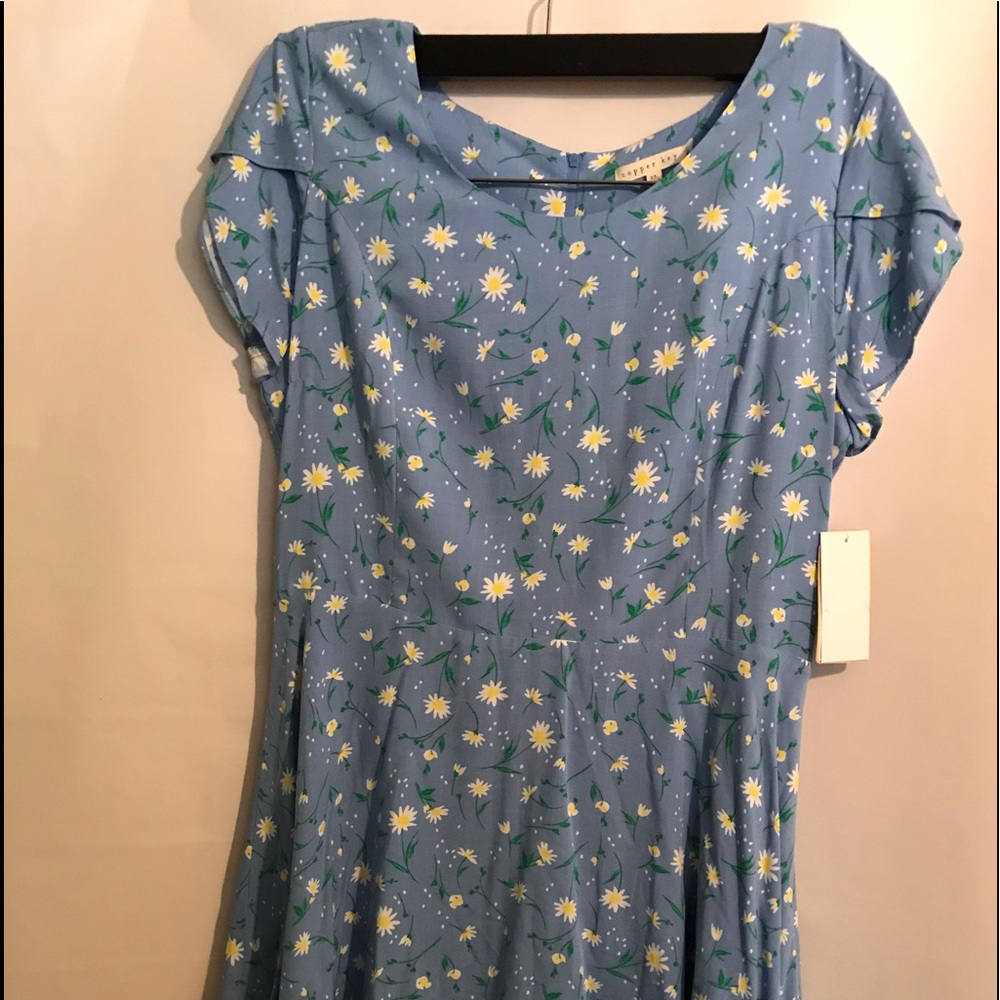 Daisy print dress